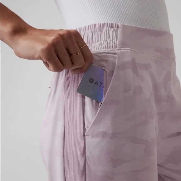 Athleta Brooklyn Camo Lined Jogger - Picture 4 of 8